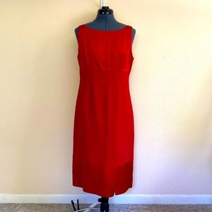 Red Sheath Dress Cocktail Party